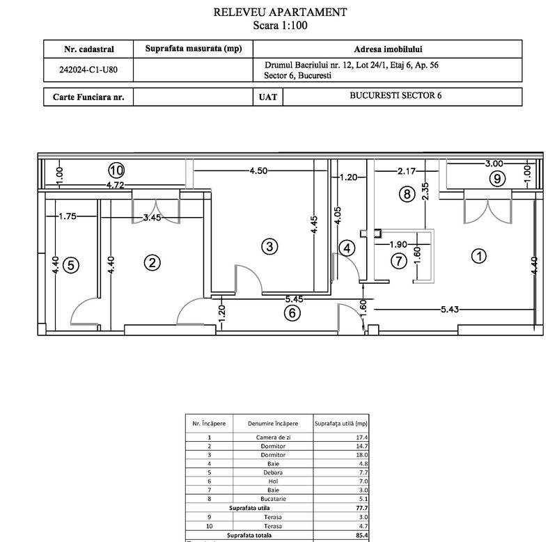 Militari, Iuliu Maniu, 600 m de metrou Pacii, OMV, comision 0, nuferilor.ro